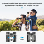 Binóculos APEXEL 10 x 25 Prisma BAK4 Zoom Telescópio para Observação de Aves Caça Caminhadas, APL-RB10X25