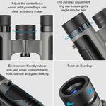 Binóculos APEXEL 10 x 25 Prisma BAK4 Zoom Telescópio para Observação de Aves Caça Caminhadas, APL-RB10X25