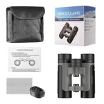 Binóculos APEXEL 10 x 25 Prisma BAK4 Zoom Telescópio para Observação de Aves Caça Caminhadas, APL-RB10X25