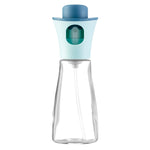 Frasco Pulverizador de Óleo para Cozinhar e Grelhar de Pressão de Grande Calibre, Rosa, Azul, Branco