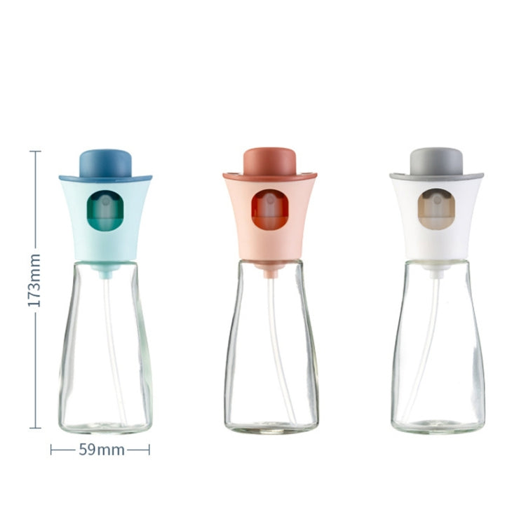 Frasco Pulverizador de Óleo para Cozinhar e Grelhar de Pressão de Grande Calibre, Rosa, Azul, Branco