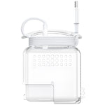 Capa Protetora Transparente de Silicone OATSBASF para Carregador IPhone MacBook Pro Air, 20W, 30W / 29W, 60W / 61W, 85W / 87W / 96W