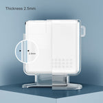 Capa Protetora Transparente de Silicone OATSBASF para Carregador IPhone MacBook Pro Air, 20W, 30W / 29W, 60W / 61W, 85W / 87W / 96W