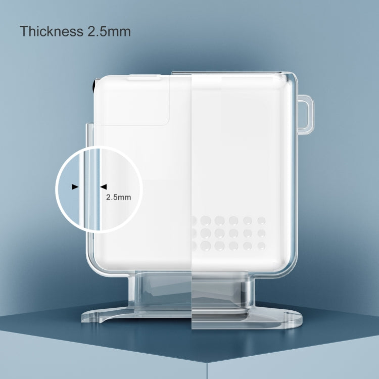 Capa Protetora Transparente de Silicone OATSBASF para Carregador IPhone MacBook Pro Air, 20W, 30W / 29W, 60W / 61W, 85W / 87W / 96W