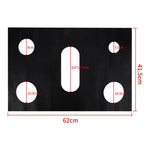 Gas Stove 5-hole Oil-proof Pad Teflon Protective Cover Anti-dirty Pad, 0.2mm, 0.3mm, 0.4mm