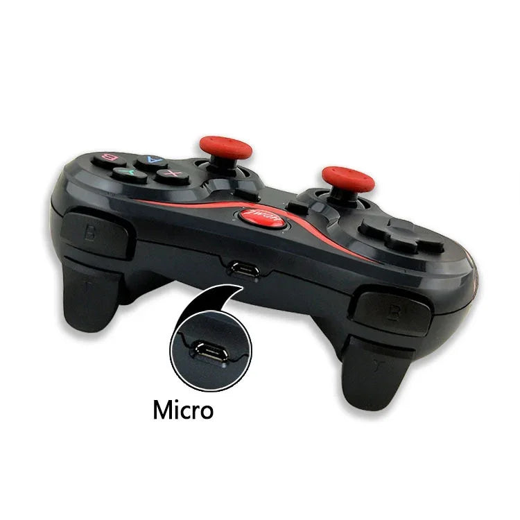Comando de Jogo Bluetooth Sem Fios T3 para Telemóveis Android/iOS, T3 Para Telemóveis Android/iOS
