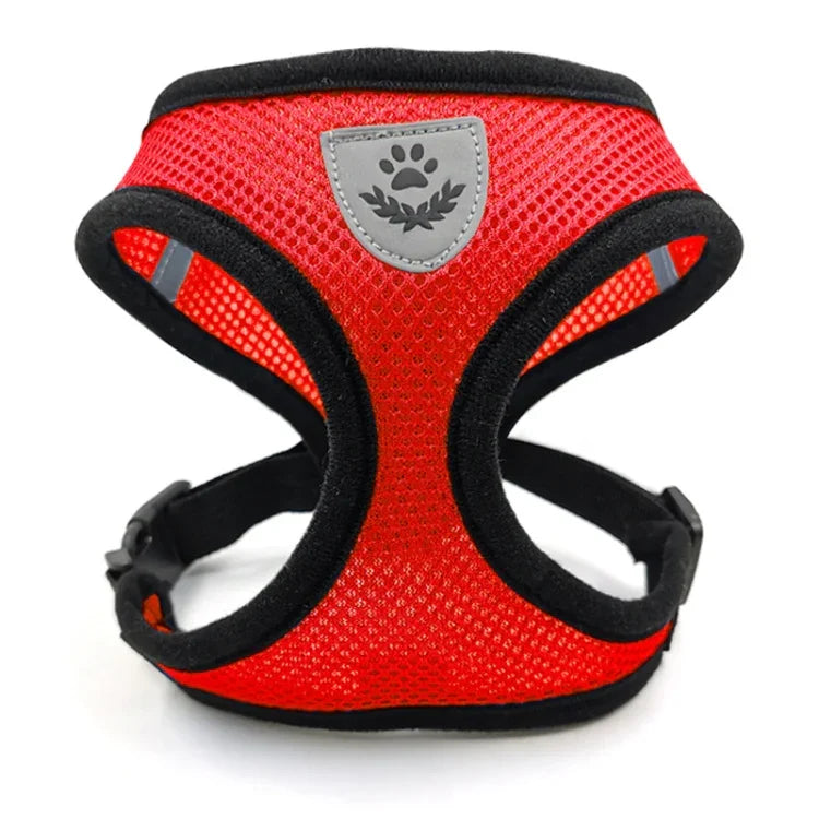 Coleira Peitoral para Animais Pequena e Média Colete Respirável para Passeio de Cão e Gato, Tamanho:, S Peito Costas, M Peito Costas, L Peito Costas, XL Peito Costas