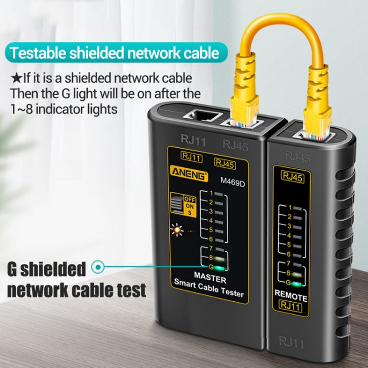 ANENG 2 PCS Detector Unilateral Multifuncional para Cabo de Rede com Conector Cristal, Entrega de Cor Aleatória