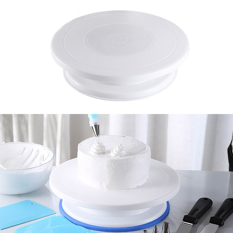 Mesa Giratória para Bolo com Tubagem para Casa, Branco, Trigo, Azul, Rosa