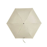 Guarda-chuva Solar Pequeno, Leve, em Fibra de Carbono com Cola Preta, Prova de Sol e Anti-UV PARACHASE, Preto, Azul Marinho, Caqui