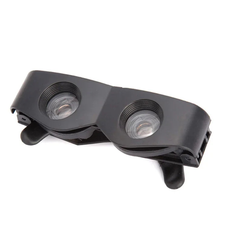 Binóculos de Pesca HD Ampliador Exterior Binóculos, Telescópio 3X Apenas, Telescópio 3X + Estojo para Óculos