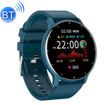 ZL02 Smartwatch Desportivo com Monitorização de Frequência Cardíaca, Pressão Arterial e Oxigénio Pedómetro Bluetooth Sem Fios, Azul, Preto, Rosa, Dourado