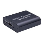 Placa de Captura de Vídeo USB para HDMI HD Suporta 4K X 2K