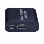 Placa de Captura de Vídeo USB para HDMI HD Suporta 4K X 2K