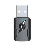 Transmissor Bluetooth 5.0 Receptor AUX Adaptador de Áudio USB com Saída Dupla para Computador, M136