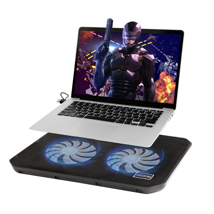 Arrefecedor para Portátil NUOXI M10 com Duas Portas USB