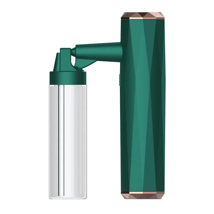 Máquina de Desinfeção Elétrica Portátil de Pulverização Atomizadora de Luz Azul, Interior, Branco Pérola, Verde Escuro
