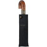 Guarda-chuva Dobrável Retro Grande e Robusto, Resistente ao Vento PARACHASE, Azul, Preto