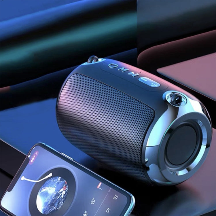 S1 Altifalante Bluetooth Portátil Som Estéreo HIFI, Preto Frio, Cinzento Prateado, Azul Profundo, Vermelho Encantador