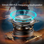 S1 Altifalante Bluetooth Portátil Som Estéreo HIFI, Preto Frio, Cinzento Prateado, Azul Profundo, Vermelho Encantador