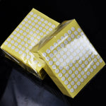 Fita Adesiva Transparente Redonda de Dupla Face, Impermeável, Cola Acrílica Sem Rasto, 50pcs/folha 25x0.5mm