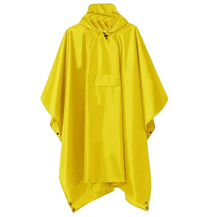 3 em 1 Capa de Chuva Mochila Montanhismo Exterior Capa de Chuva para Caminhada