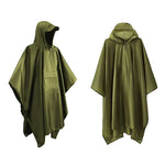 3 em 1 Capa de Chuva Mochila Montanhismo Exterior Capa de Chuva para Caminhada