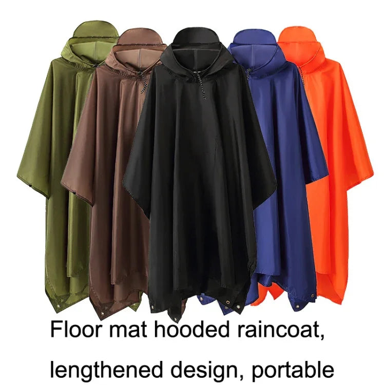 3 em 1 Capa de Chuva Mochila Montanhismo Exterior Capa de Chuva para Caminhada