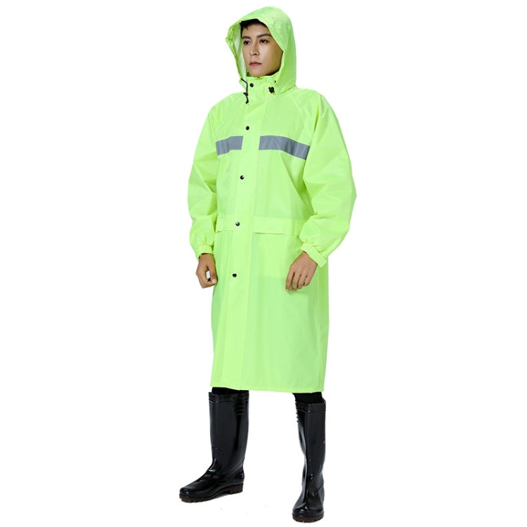 X18 Capa de Chuva Siamês para Adultos para Exterior com Reflexo para Ciclismo, XL, XXL, XXXL, XXXXL
