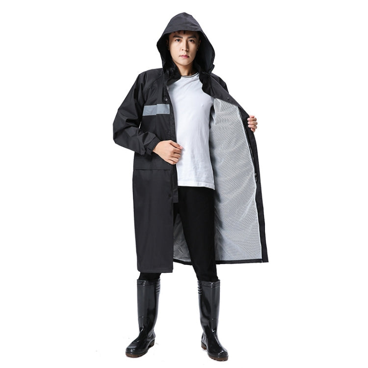X18 Capa de Chuva Siamês para Adultos para Exterior com Reflexo para Ciclismo, XL, XXL, XXXL, XXXXL