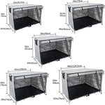 Capa para gaiola de animais em tecido Oxford para exterior, proteção contra pó, chuva e sol, 63,5x48x50cm, 79x50,8x53cm, 94x61x63,5cm, 109x74x76cm, 124,5x79x84cm