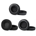 2 PCS Protetores Auriculares para Audio-Technica AD1000X AD2000X AD900X AD700X, Estilo:, Pele Proteica Preta, Pele Proteica Preta Reforçada, Flanela Preta, Pele de Cordeiro Preta, Arco de Cabeça Sólido, Arco de Cabeça Oco