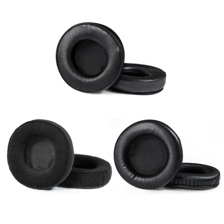 2 PCS Protetores Auriculares para Audio-Technica AD1000X AD2000X AD900X AD700X, Estilo:, Pele Proteica Preta, Pele Proteica Preta Reforçada, Flanela Preta, Pele de Cordeiro Preta, Arco de Cabeça Sólido, Arco de Cabeça Oco
