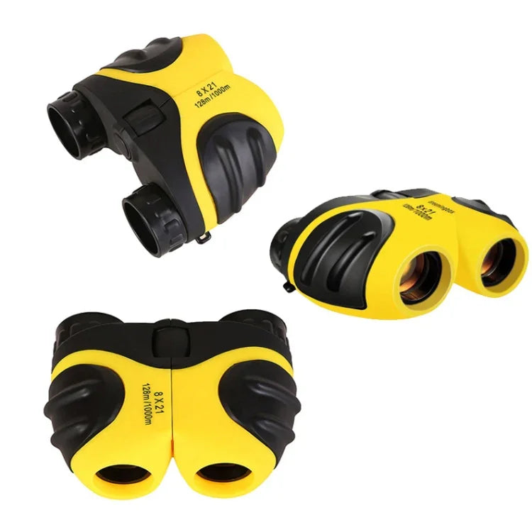 Binóculos Mini HD para Crianças WYJ022, 8X21 Vermelho, 8X21 Amarelo, 8X21 Azul, 8X21 Verde