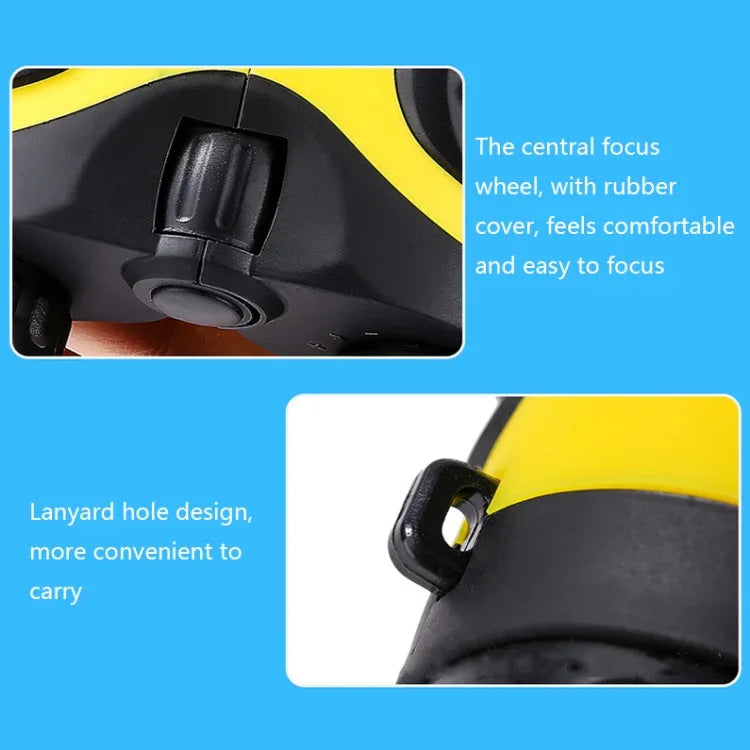 Binóculos Mini HD para Crianças WYJ022, 8X21 Vermelho, 8X21 Amarelo, 8X21 Azul, 8X21 Verde