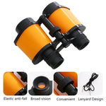 Binóculos de Brinquedo Mini HD para Crianças 20004, 8X30 Laranja, 8X30 Vermelho, 8X30 Azul