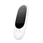 Tradutor Simultâneo de Viagens Tradutor de Voz Inteligente com Digitalização e Gravação, Branco, Preto