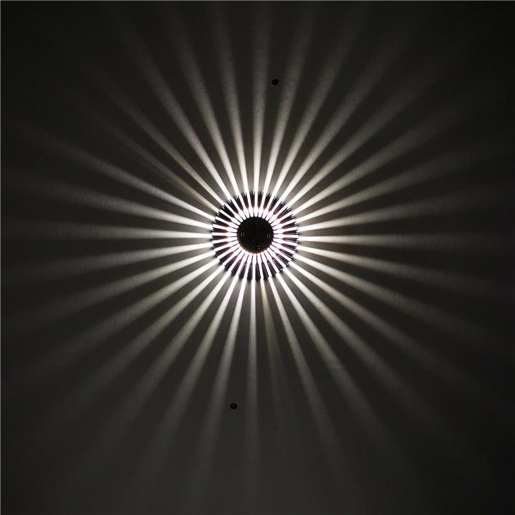 Luz de Corredor de Alumínio LED Lâmpada de Corredor Girassol Luz Decorativa, Instalação Visível 1W, Instalação Visível 3W, Instalação Invisível 1W, Instalação Invisível 3W
