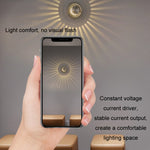 Luz de Corredor de Alumínio LED Lâmpada de Corredor Girassol Luz Decorativa, Instalação Visível 1W, Instalação Visível 3W, Instalação Invisível 1W, Instalação Invisível 3W
