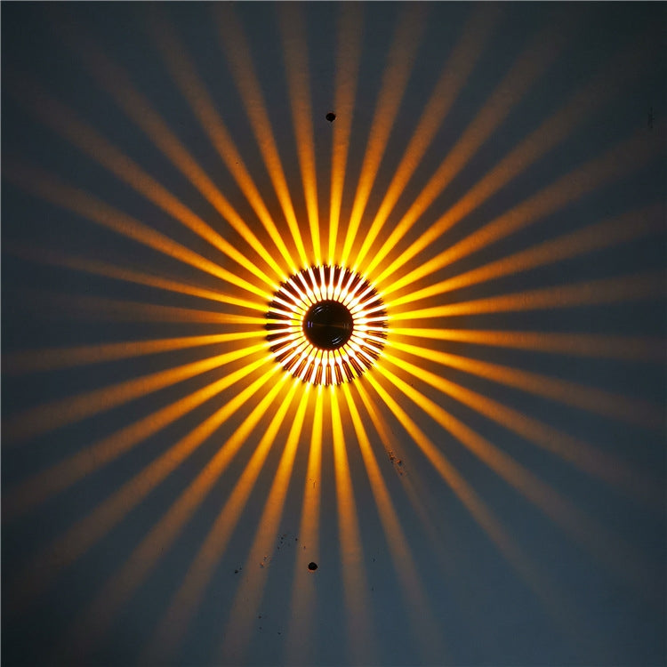 Luz de Corredor de Alumínio LED Lâmpada de Corredor Girassol Luz Decorativa, Instalação Visível 1W, Instalação Visível 3W, Instalação Invisível 1W, Instalação Invisível 3W