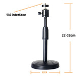 Suporte Metálico Plus para Projetor de Disco, Suporte de Chão e Secretária para Câmara, Tamanho:, 0,3m com PTZ, 1,4 m com PTZ