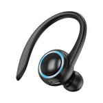 Auricular Bluetooth A1S com Gancho para Orelha, Som Verdadeiro, Desportivo, Auricular Único, A1S Preto, A1S Branco