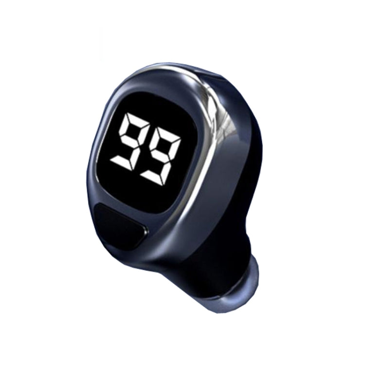 Auricular Bluetooth F6 Mini Invisível para Negócios com Ecrã Digital, F6 Preto, F6 Branco