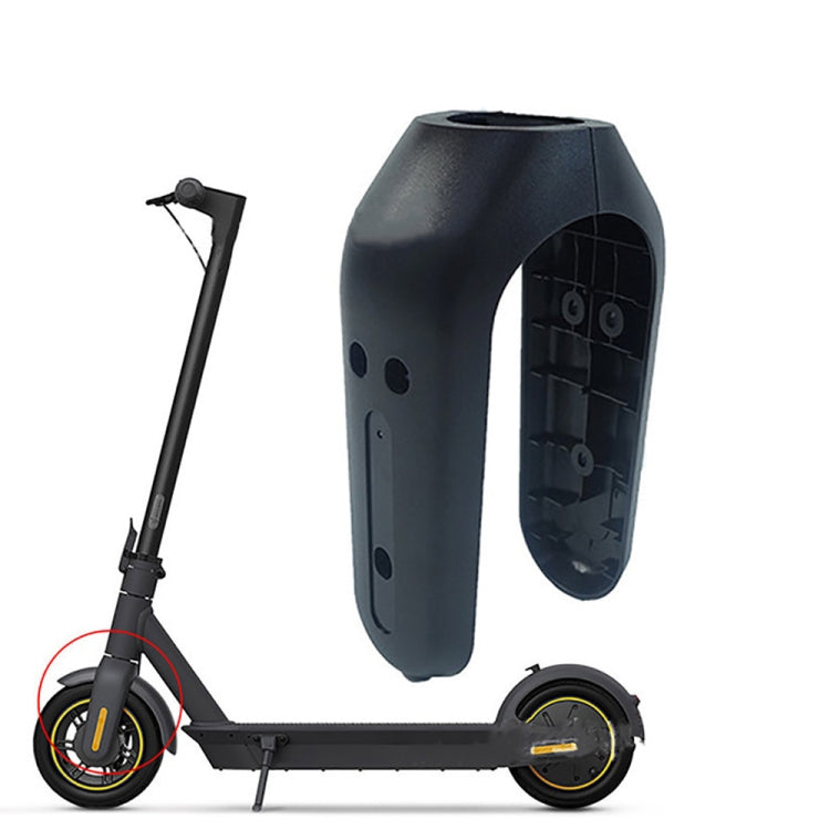 Capa protetora para garfo dianteiro de scooter para Ninebot MAX G30, especificação: capa, capa + autocolante refletor