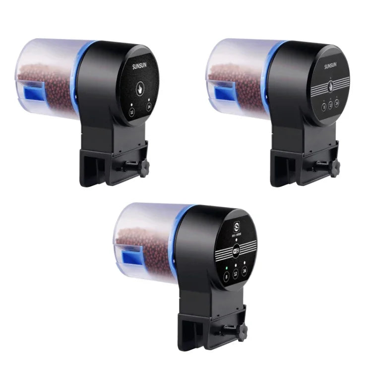 Alimentador Automático Inteligente para Aquário SUNSUN com Temporizador, AK-01S, AK-02 USB, AK-03 WIFI