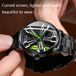 FNGEEN L001 Motorcycle Element Wheel Metal Men Watch, Black steel Red Surface, Black Steel Green Surface, White Steel Red Surface, White Steel Green Surface, Black Net Black Steel Red Surface, Black Net Black Steel Green Surface                        ...