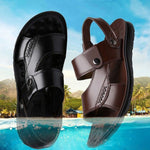 Chinelos Sandálias de Uso Duplo Antiderrapantes para Homem, Sapatos Casuais de Praia, 40, 41, 42, 43, 44, 45, 46, 47
