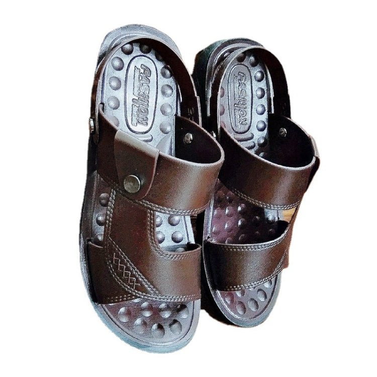 Chinelos Sandálias de Uso Duplo Antiderrapantes para Homem, Sapatos Casuais de Praia, 40, 41, 42, 43, 44, 45, 46, 47