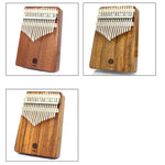 Instrumento Musical Portátil Kalimba PURM, Piano de Polegares para Iniciantes, 17 Tons em Madeira de Acácia, 17 Tons em Mogno, 21 Tons em Mogno