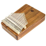 Instrumento Musical Portátil Kalimba PURM, Piano de Polegares para Iniciantes, 17 Tons em Madeira de Acácia, 17 Tons em Mogno, 21 Tons em Mogno